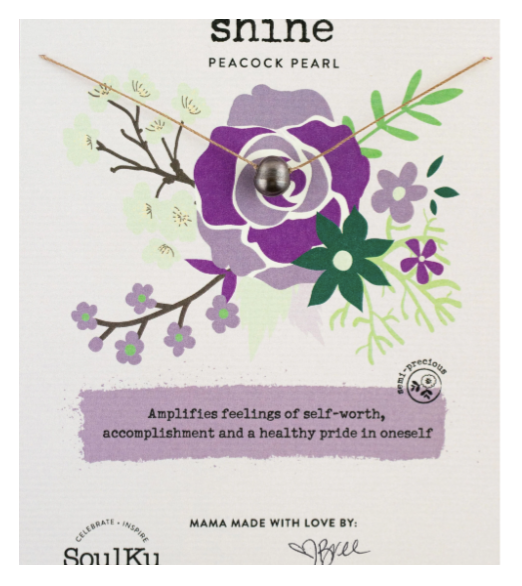 Peacock Pearl Soul-Full of Light Necklace for Shine