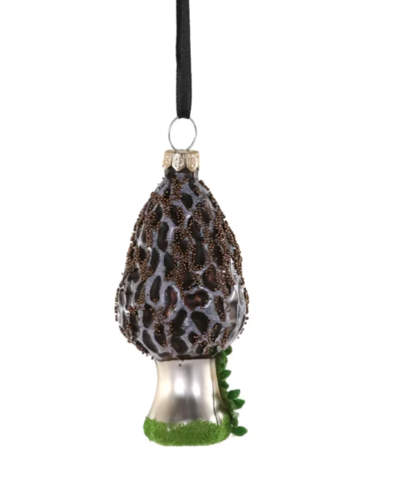 Morel Mushroom Ornament