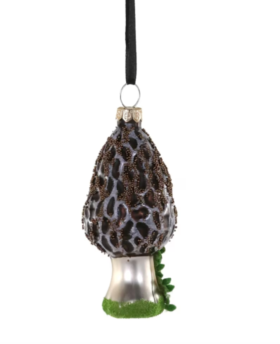 MOREL MUSHROOM (SMALL) -Ornaments