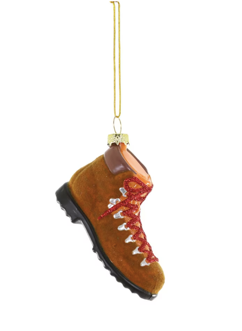 Vintage Hiking Boot -Ornament