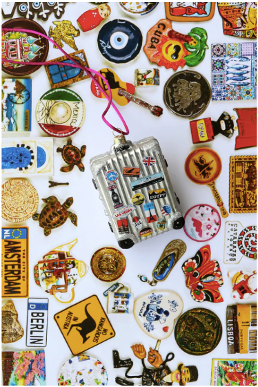 Jetsetter Case Ornament