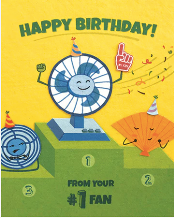 Number 1 Fan Birthday