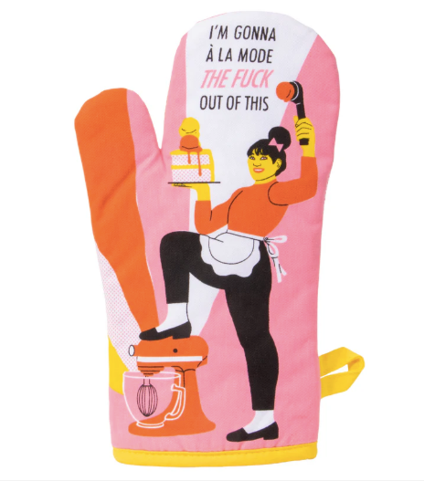 Humor Oven Mitts