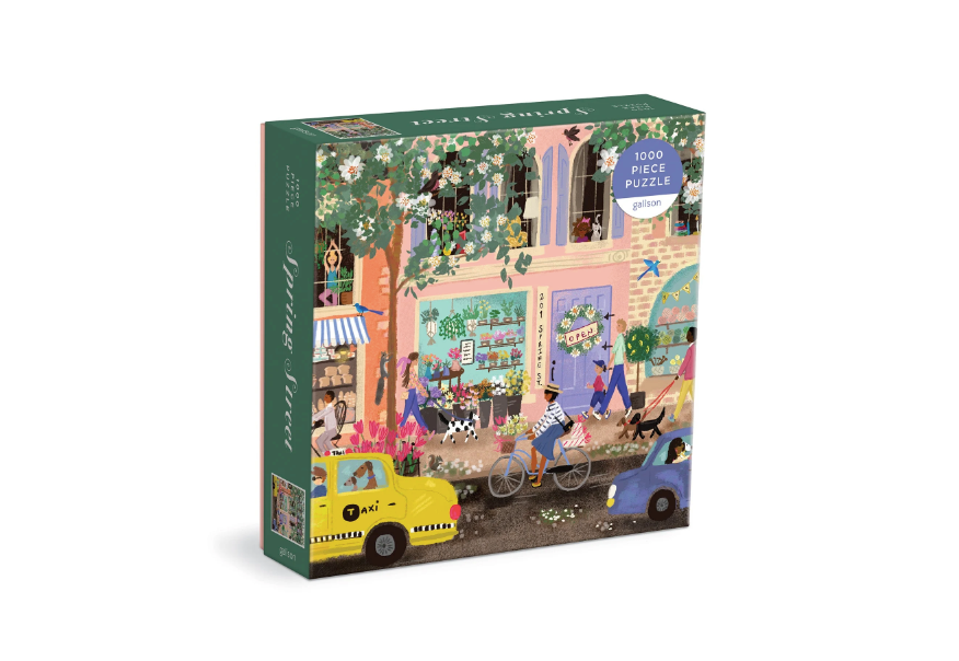 Spring Street 1000 Piece Jigsaw Puzzle