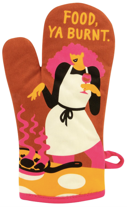 Humor Oven Mitts