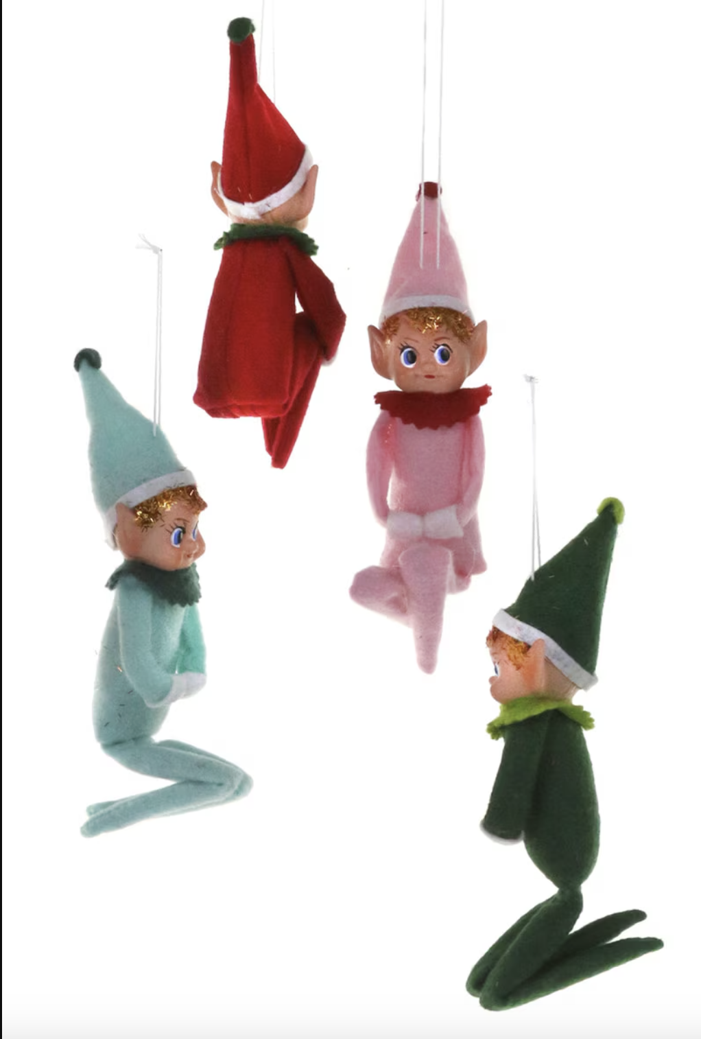 Retro Elf - Ornament