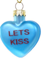 Single AF tiny heart - Ornament