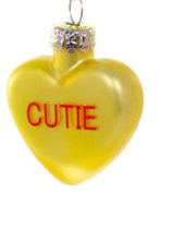 Single AF tiny heart - Ornament