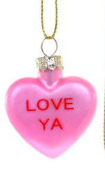Single AF tiny heart - Ornament