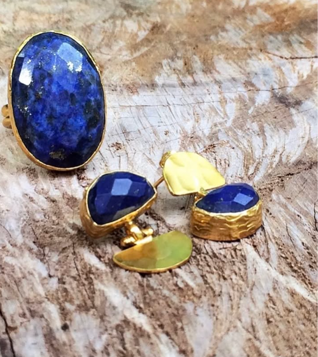 Reverse Half Circle Earrings