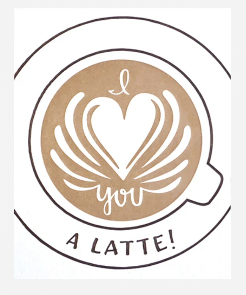 Latte Love Card