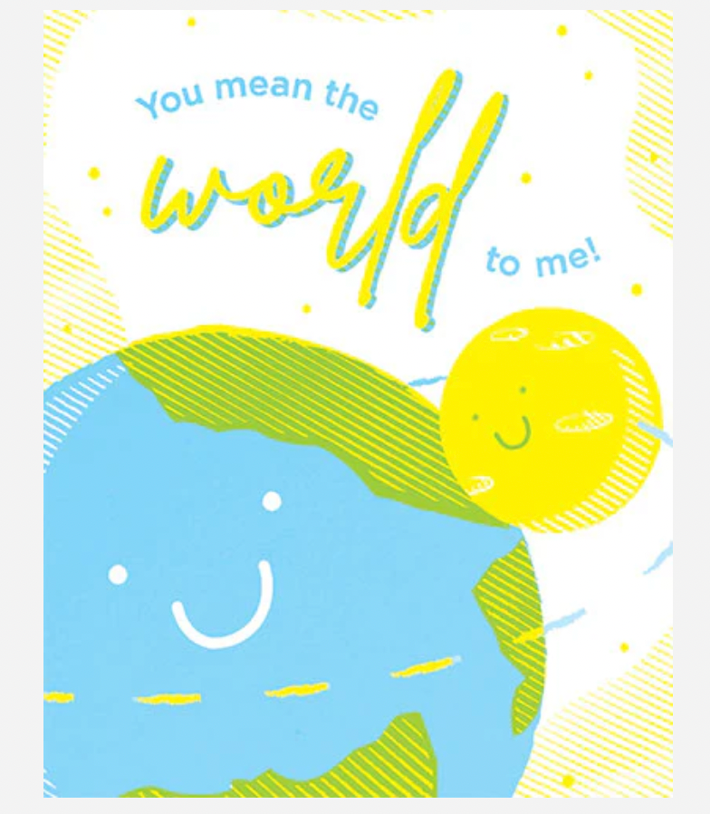 Mean the World Love Card