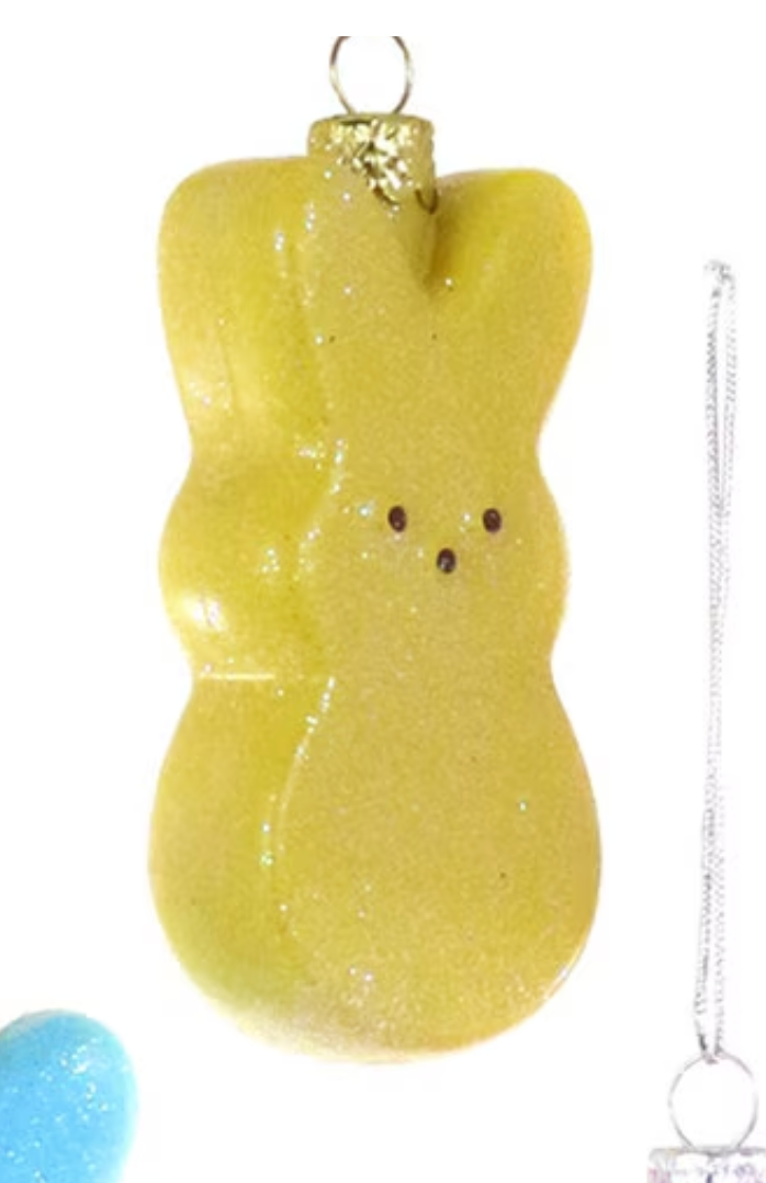 Peep Marshmallow Rabbits - Ornament