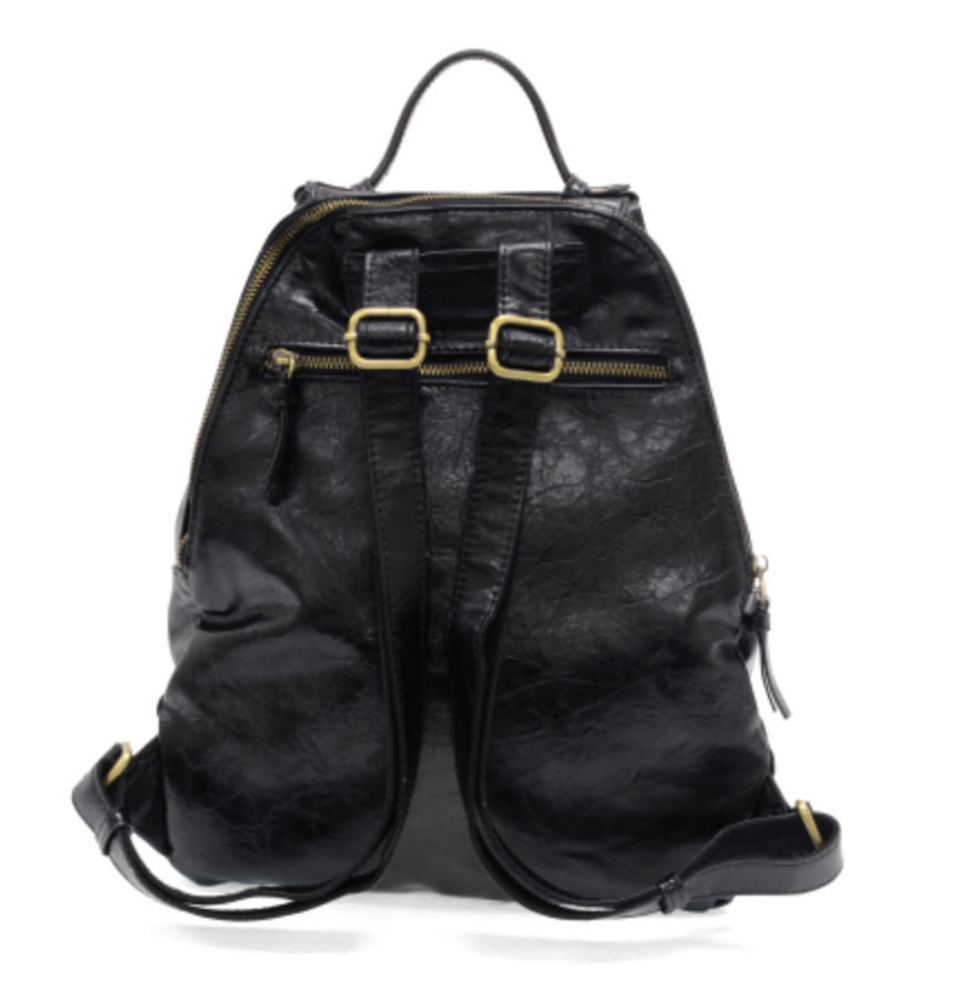 Black Maggie Modern Backpack