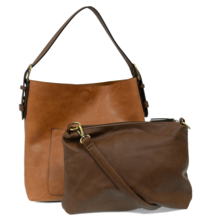 Hobo with Cedar Handle Handbag