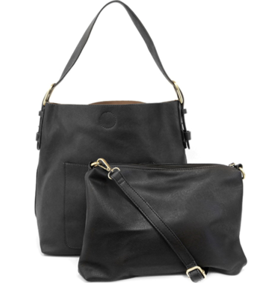 Hobo with Cedar Handle Handbag