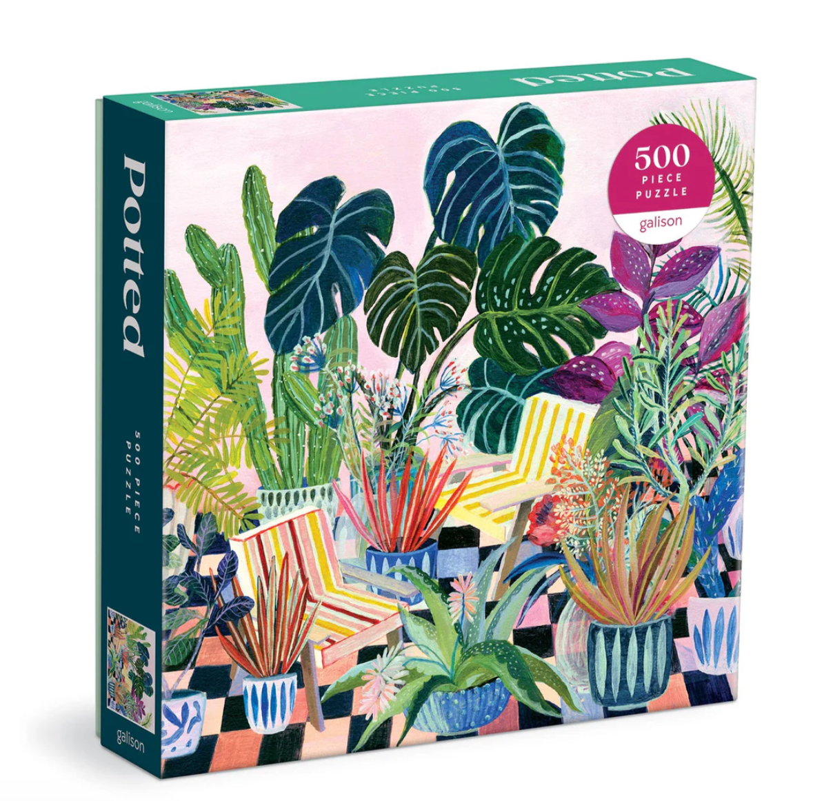 Potted 500 Piece Puzzle
