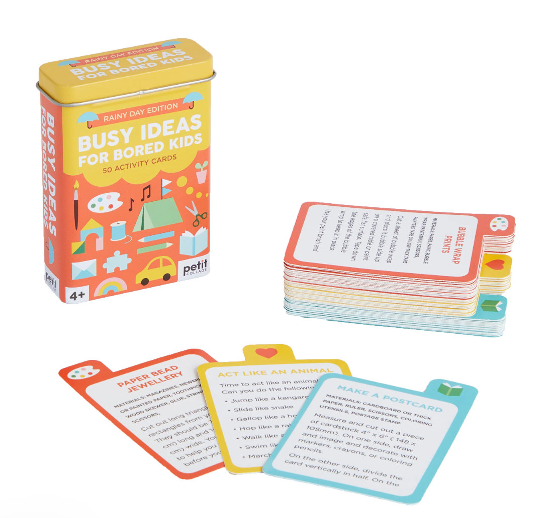 Busy Ideas for Bored Kids Rainy Day Edition