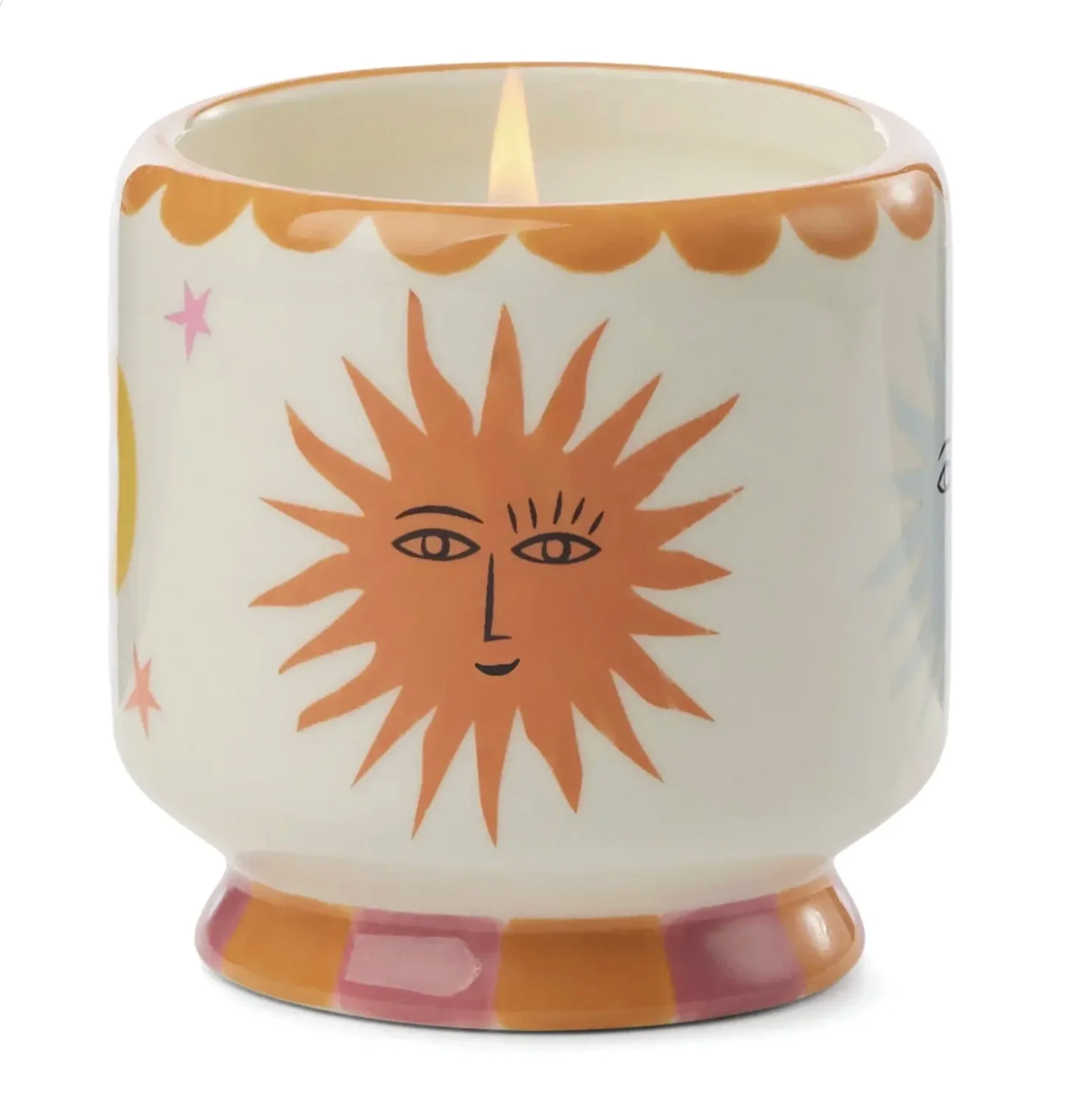 "Sun"  Ceramic Adopo 8oz Candle