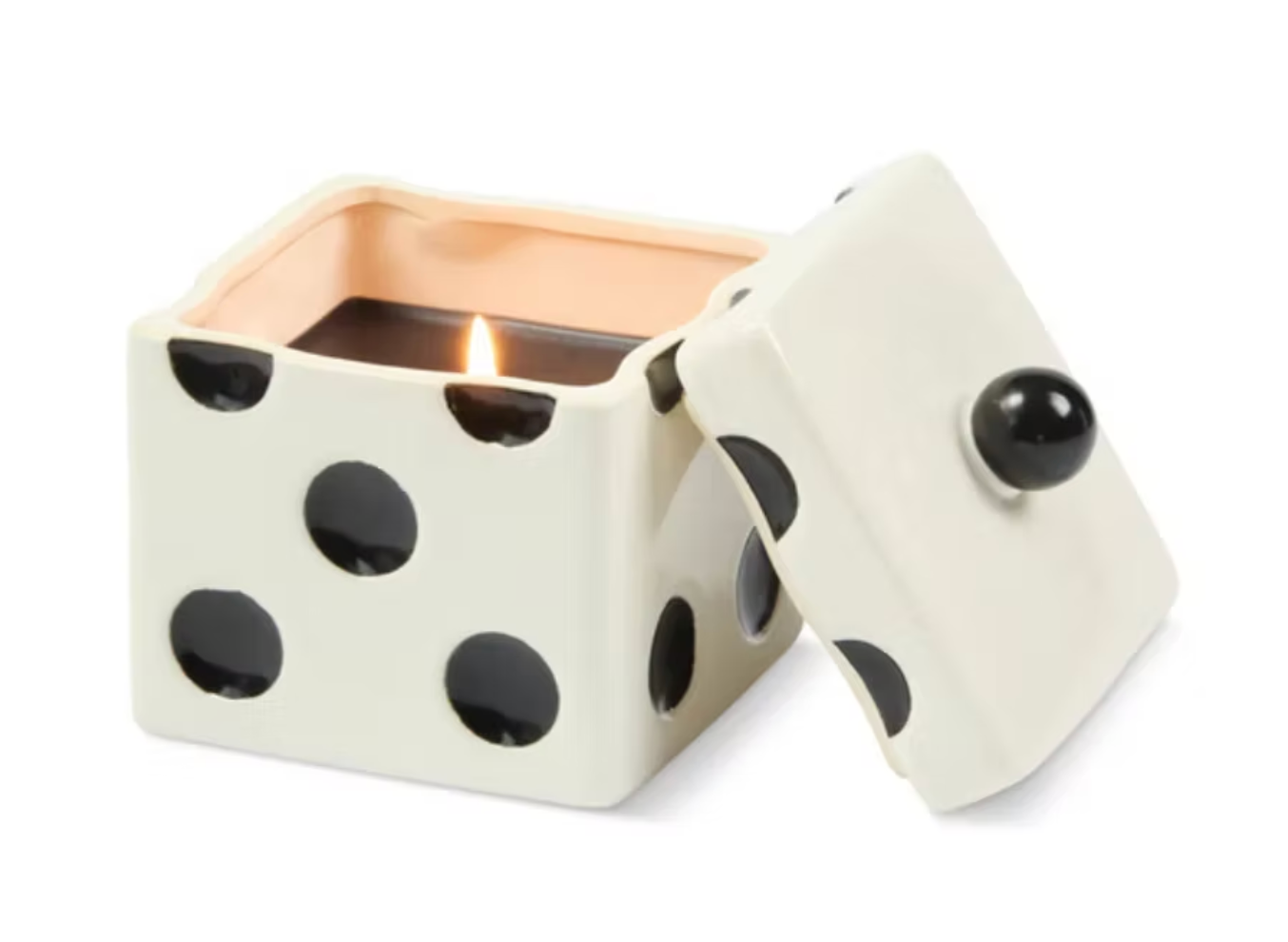 10oz Lucky Dice Candle | Lava Stone