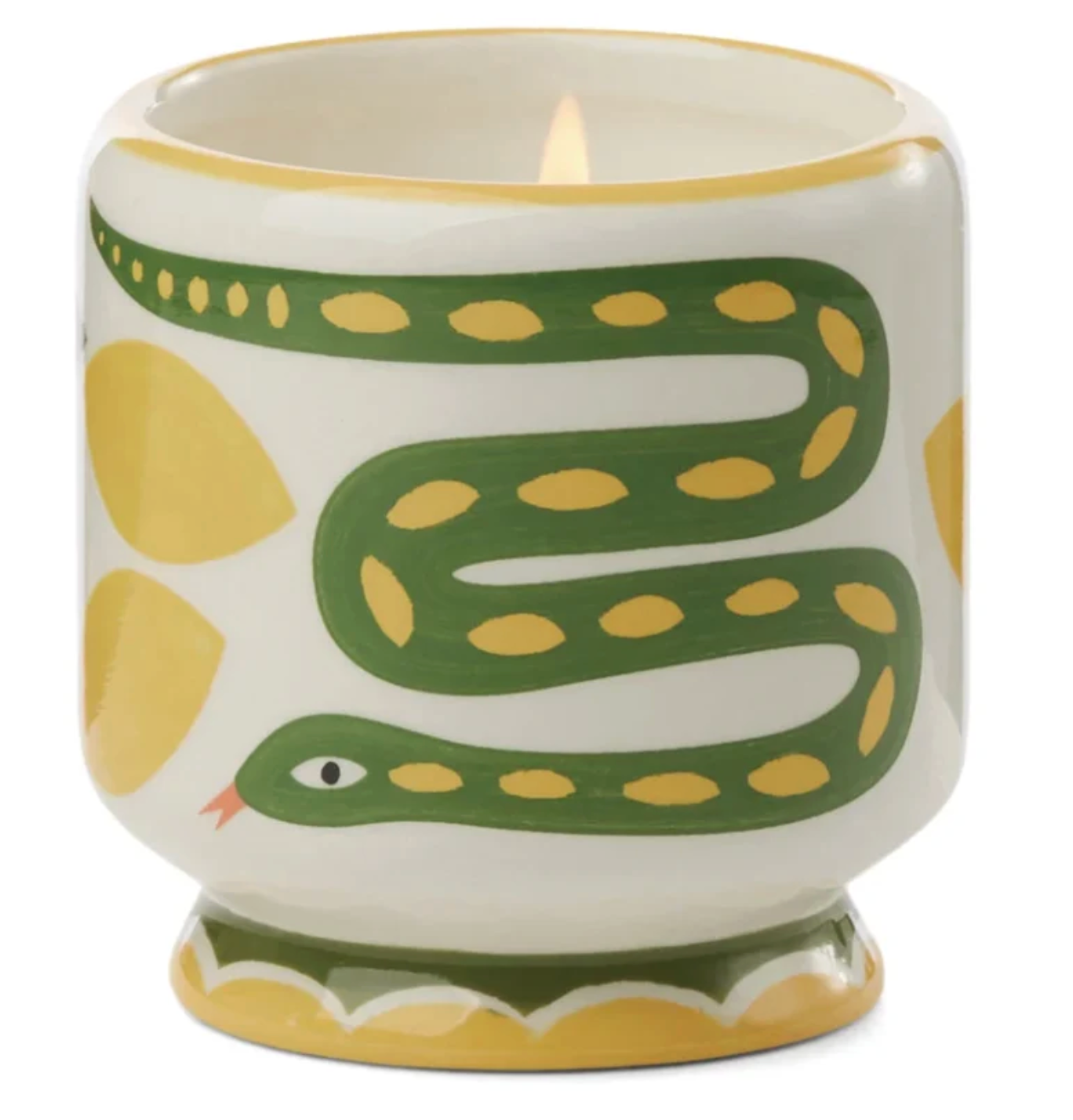 "Snake"  Ceramic Adopo 8oz Candle