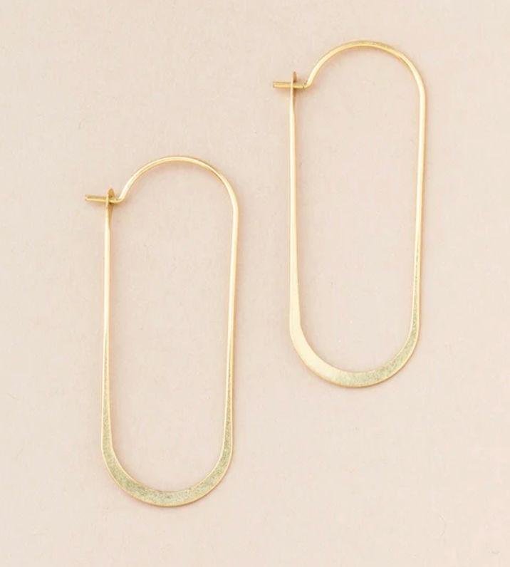 Gold Cosmic Oval