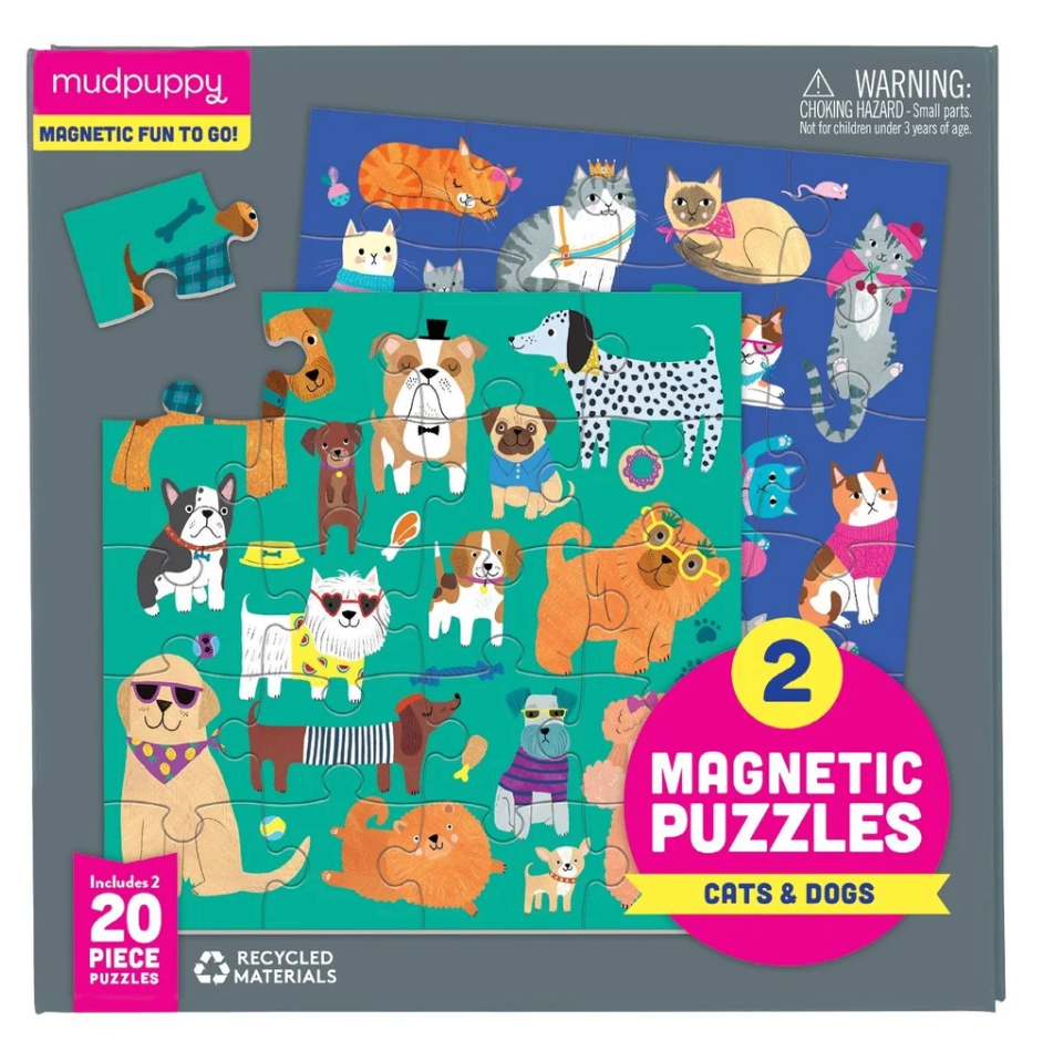Cats & Dogs Magnetic Puzzles
