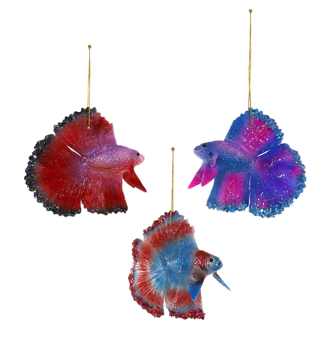 Beta Fish Ornament
