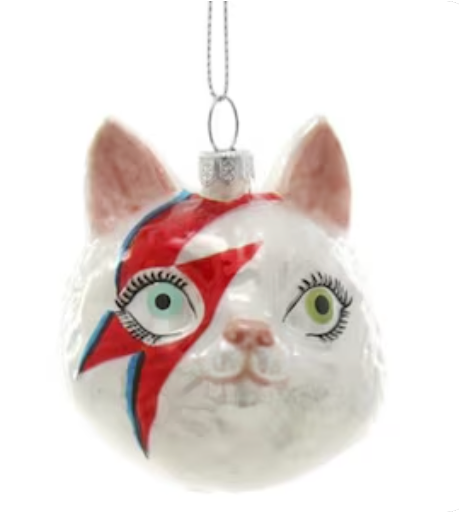 Meowie Bowie Ornamnet