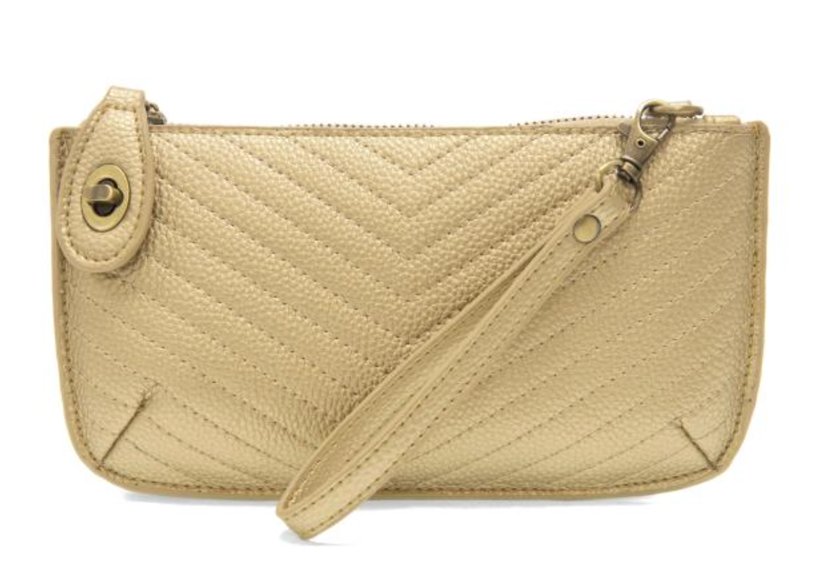 Lux Crossbody Wristlet Clutch