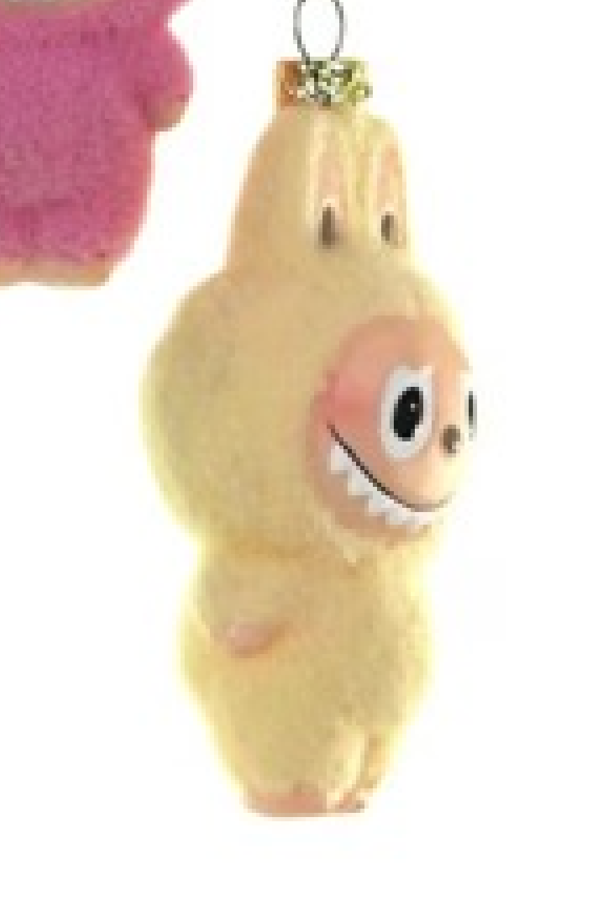 Labubu Fuzzy Monster 4 Asst - Ornament