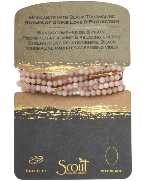 Stone Wrap Bracelet/Necklace