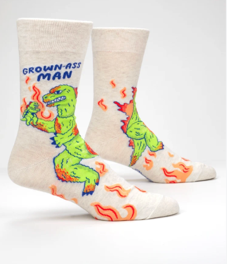 Grown-Ass Man M-Crew Socks