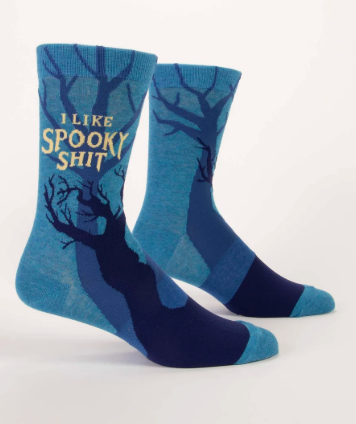 I Like Spooky Shit M-Crew Socks