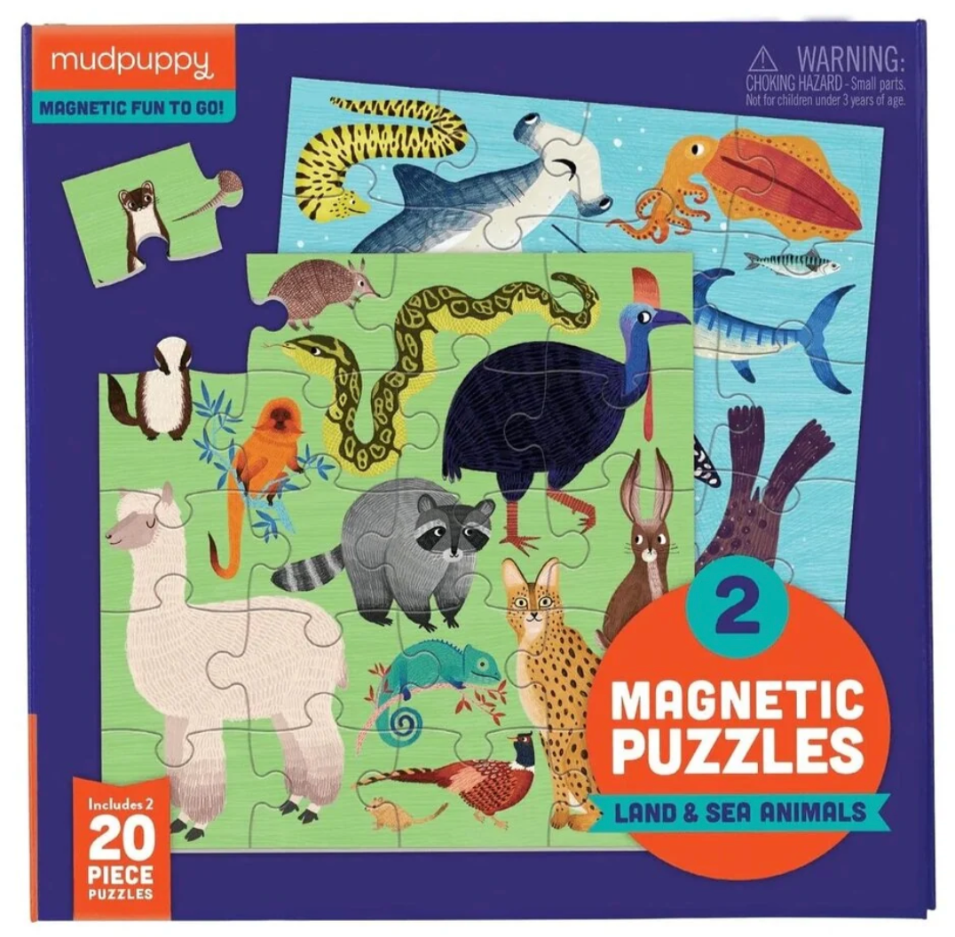 Land & Sea Animals Magnetic Puzzle