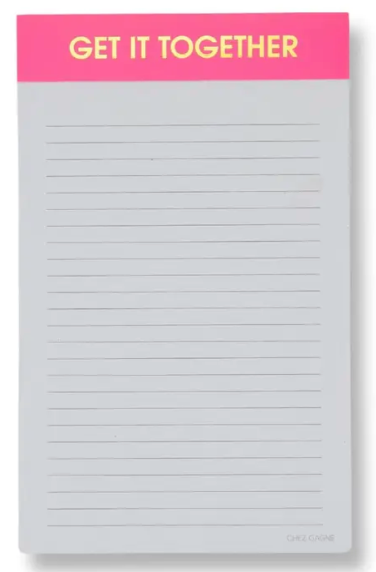 Get It Together Notepad