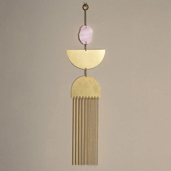 Wall Hanging-Nebula/Rose Quartz