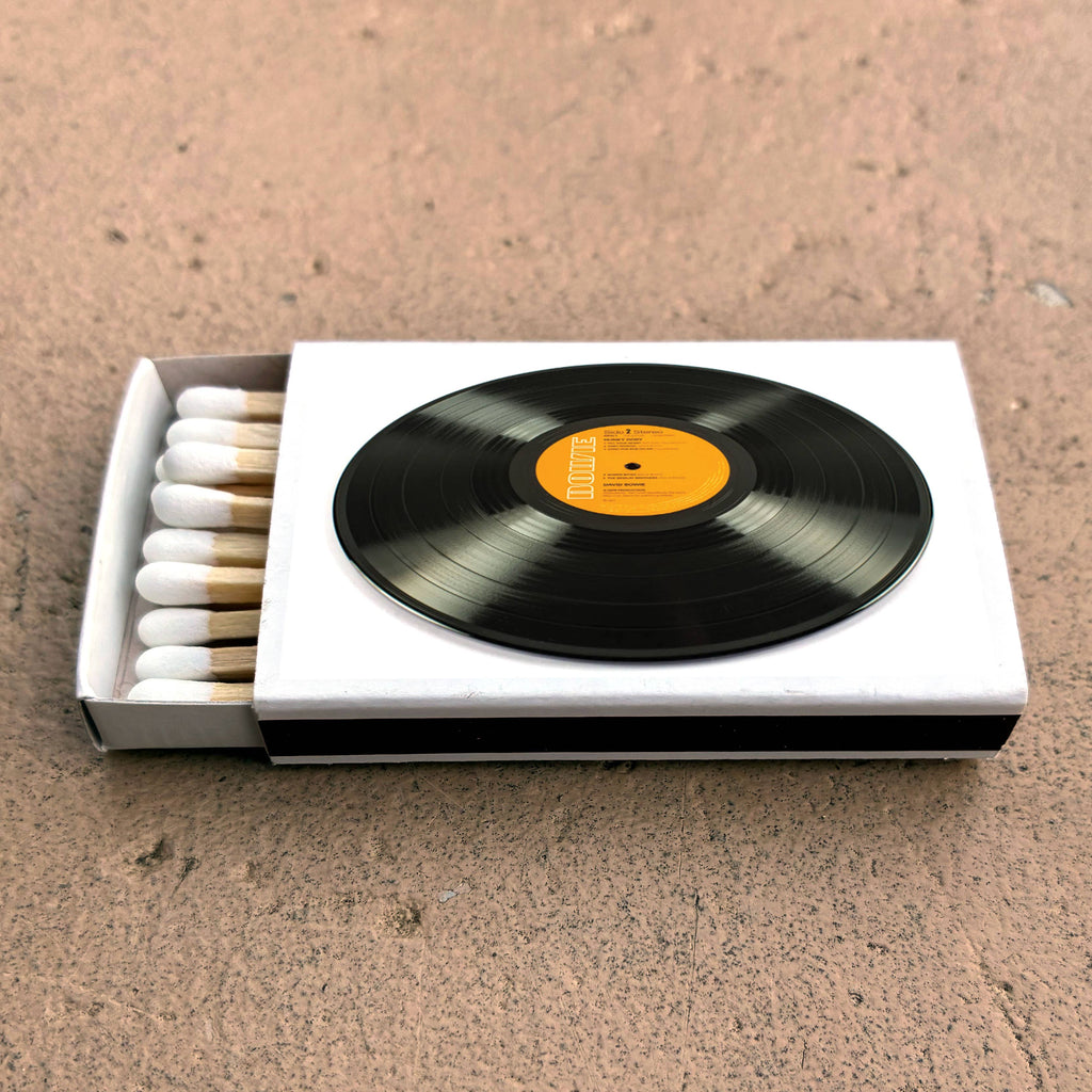 Matches • Vinyl LP Record • Home Decor for Candles & Incense