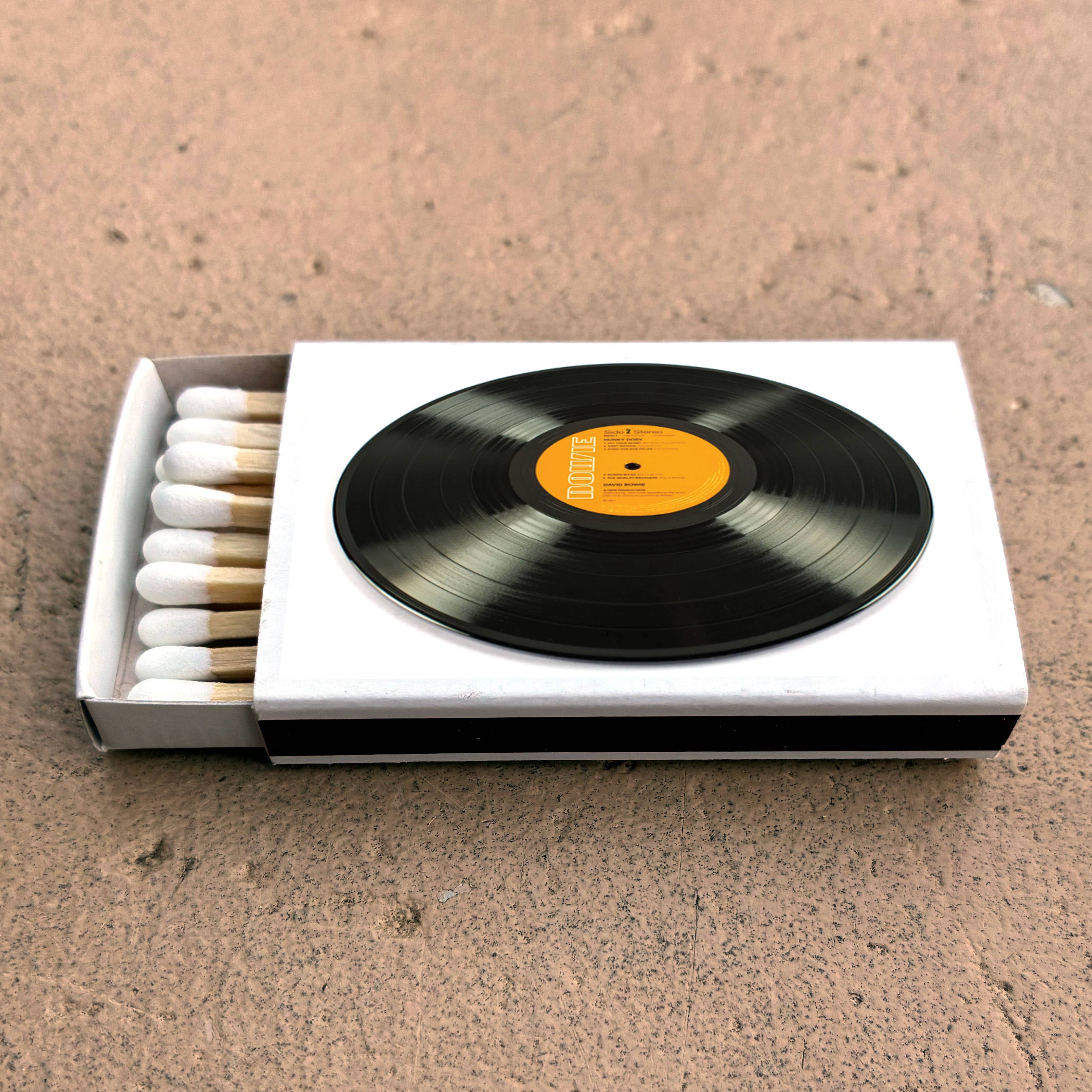 Matches • Vinyl LP Record • Home Decor for Candles & Incense