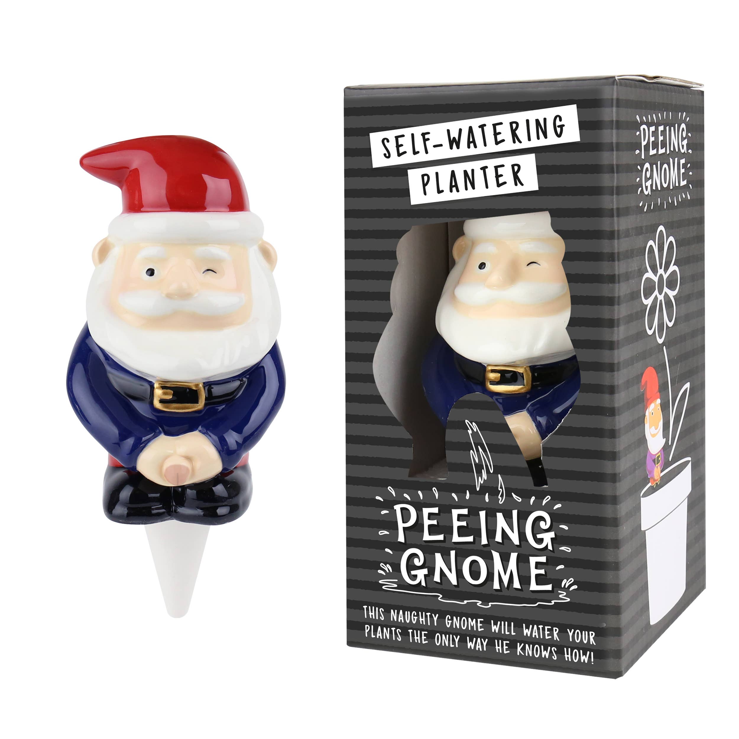 Peeing Gnome - Self Watering Planter
