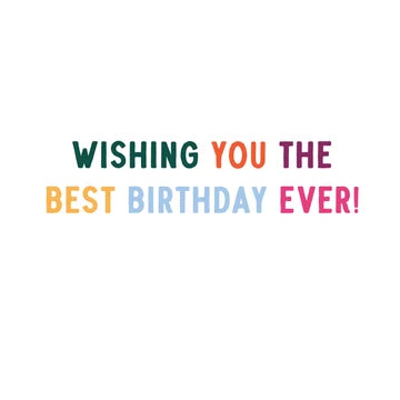 Candles Happy Birthday Card
