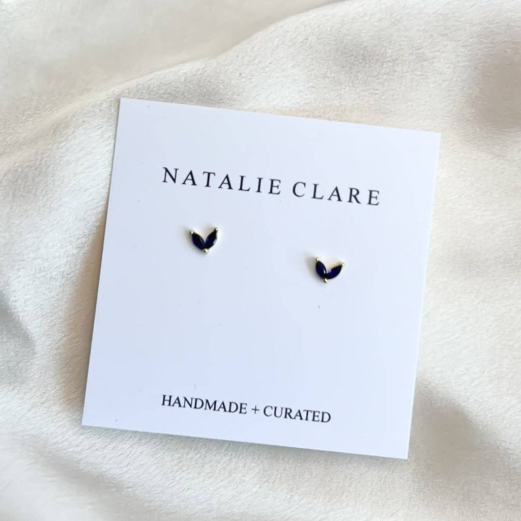 Blue Winged Earring