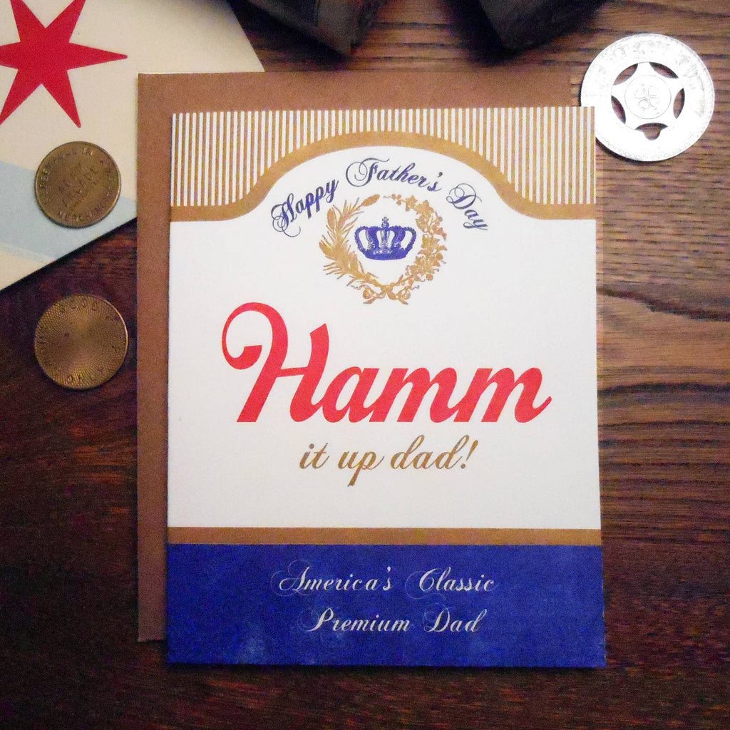Hamm it up dad