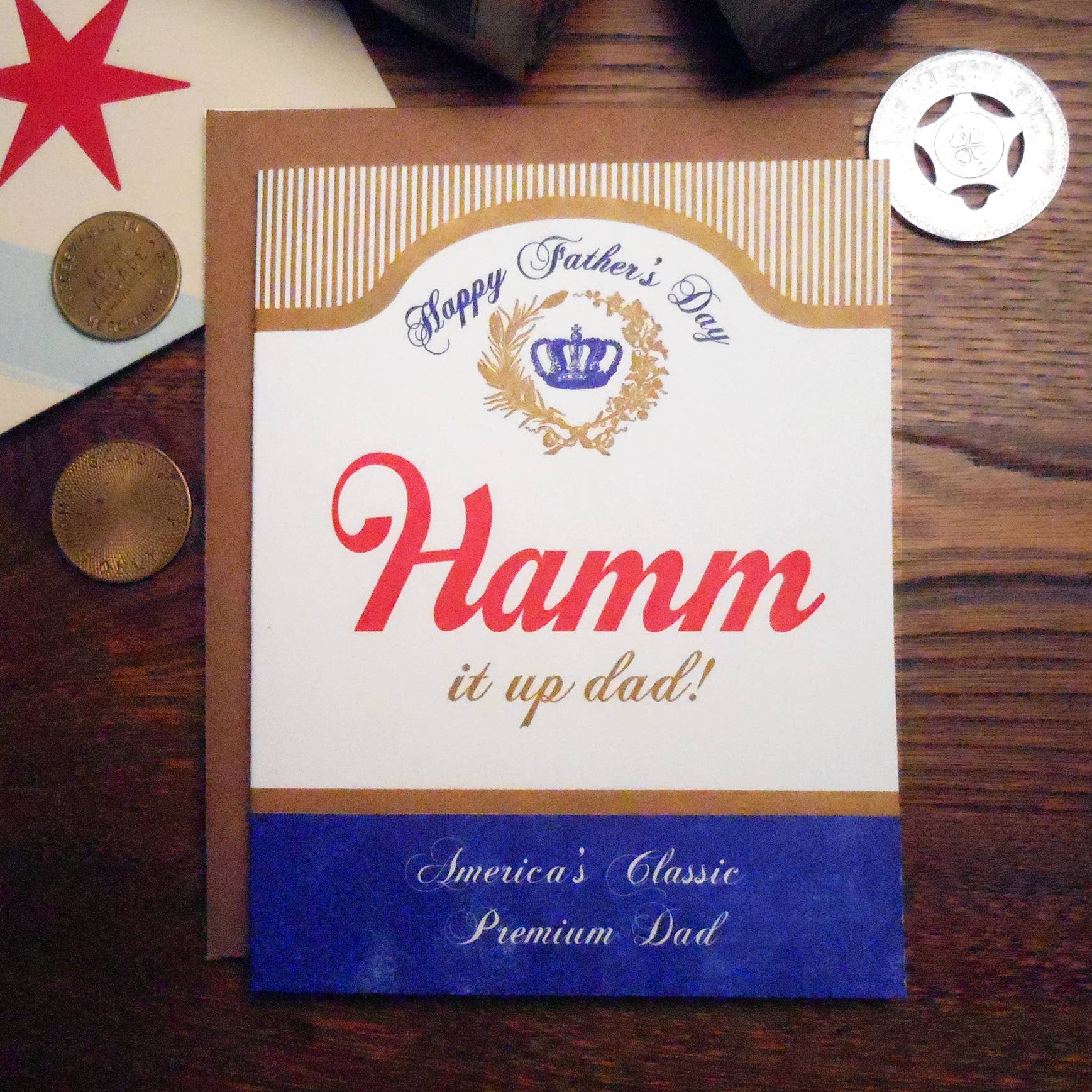 Hamm it up dad