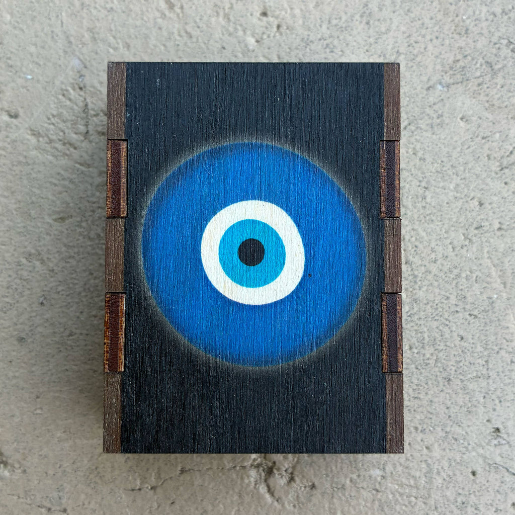 Matches • Evil Eye Wooden Matchboxes• Home Decor for Candles