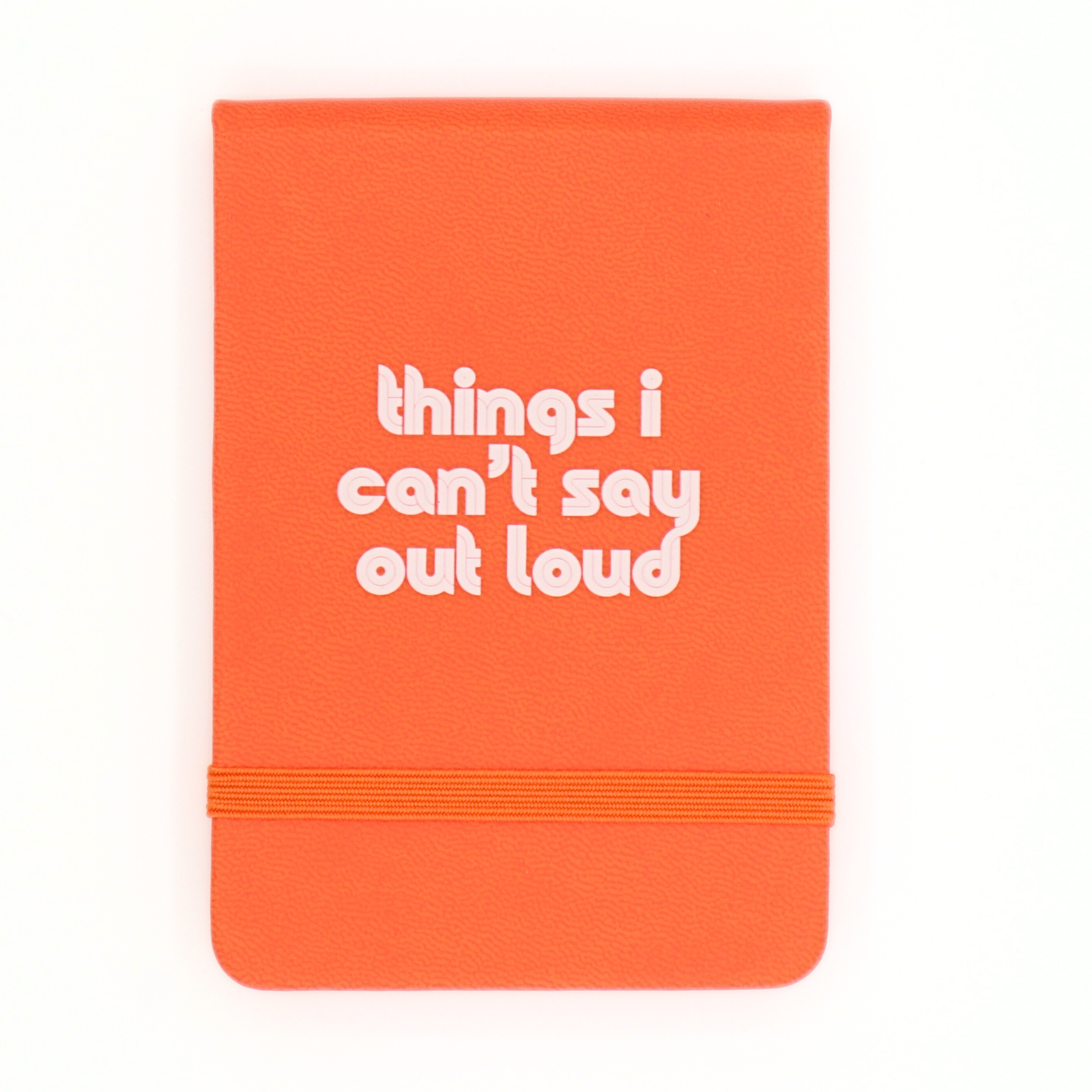 Leatherette Pocket Journal Things I Can't Say Out Loud
