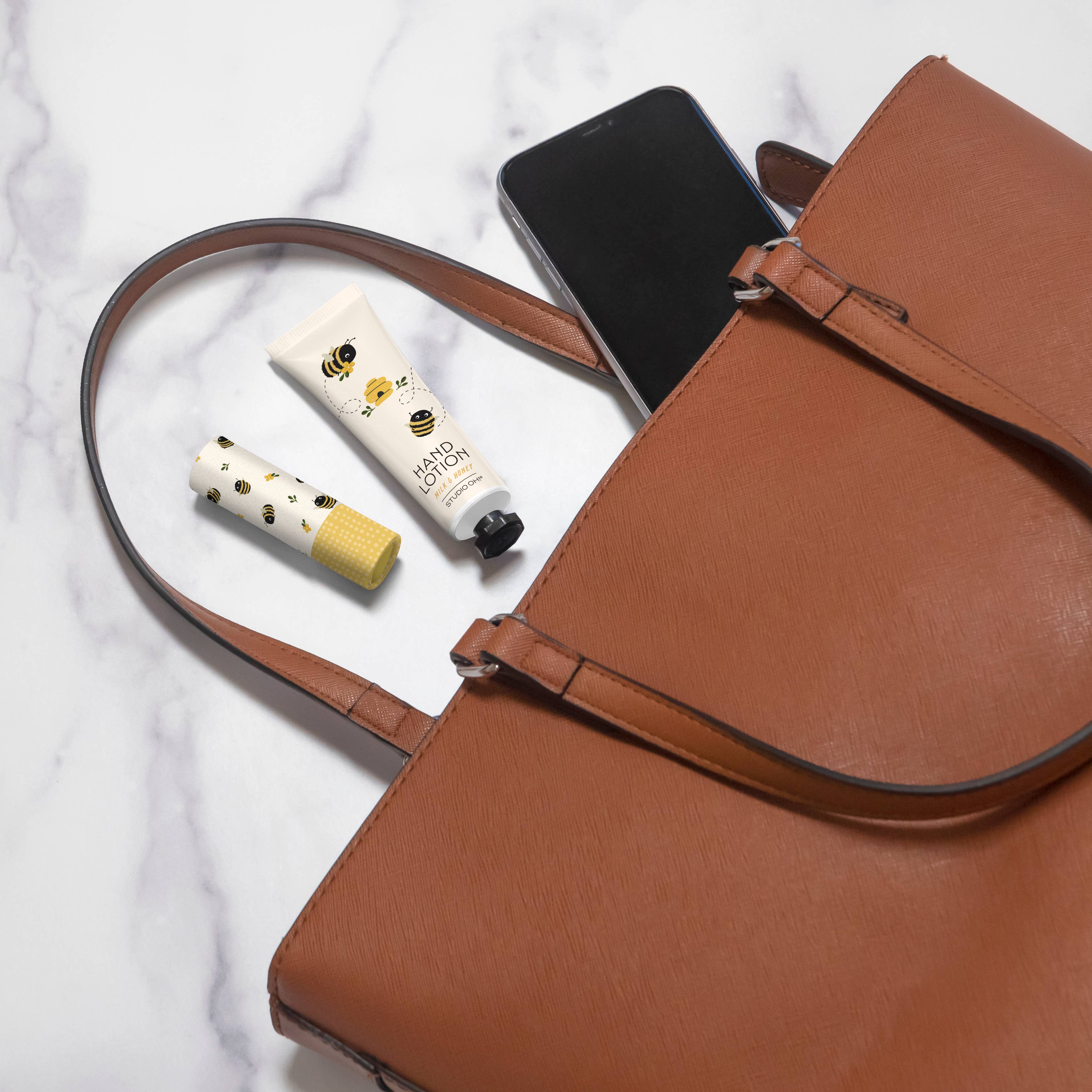 Buzzy Bees Lip Balm & Hand Lotion Set