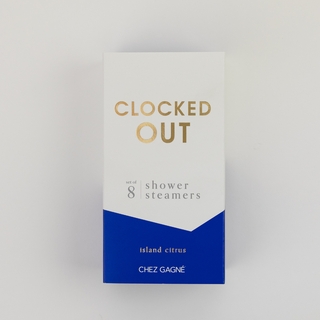 Clocked Out - Aromatherapy Shower Steamers - Island Citrus - Set of 8