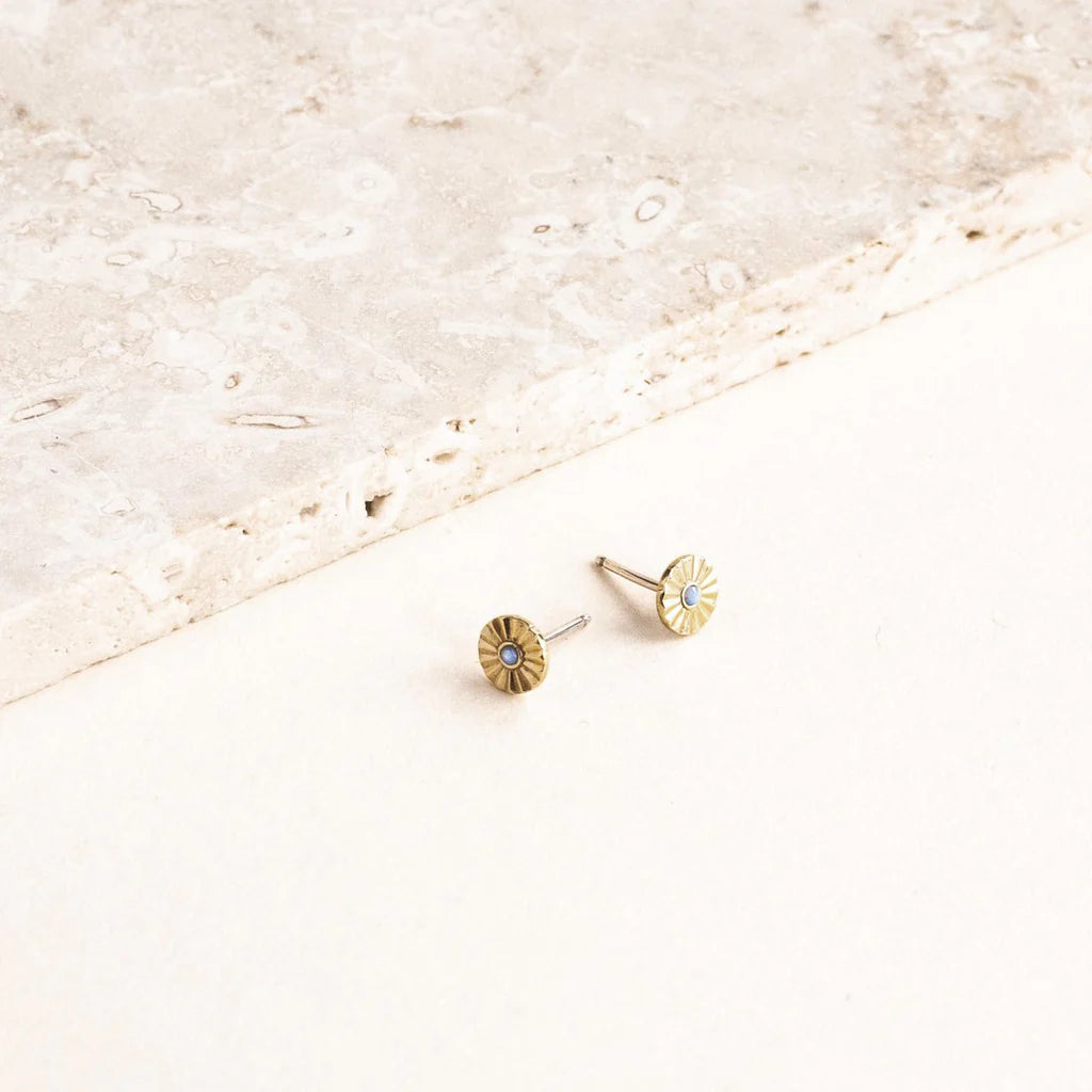 Opal Starburst Studs