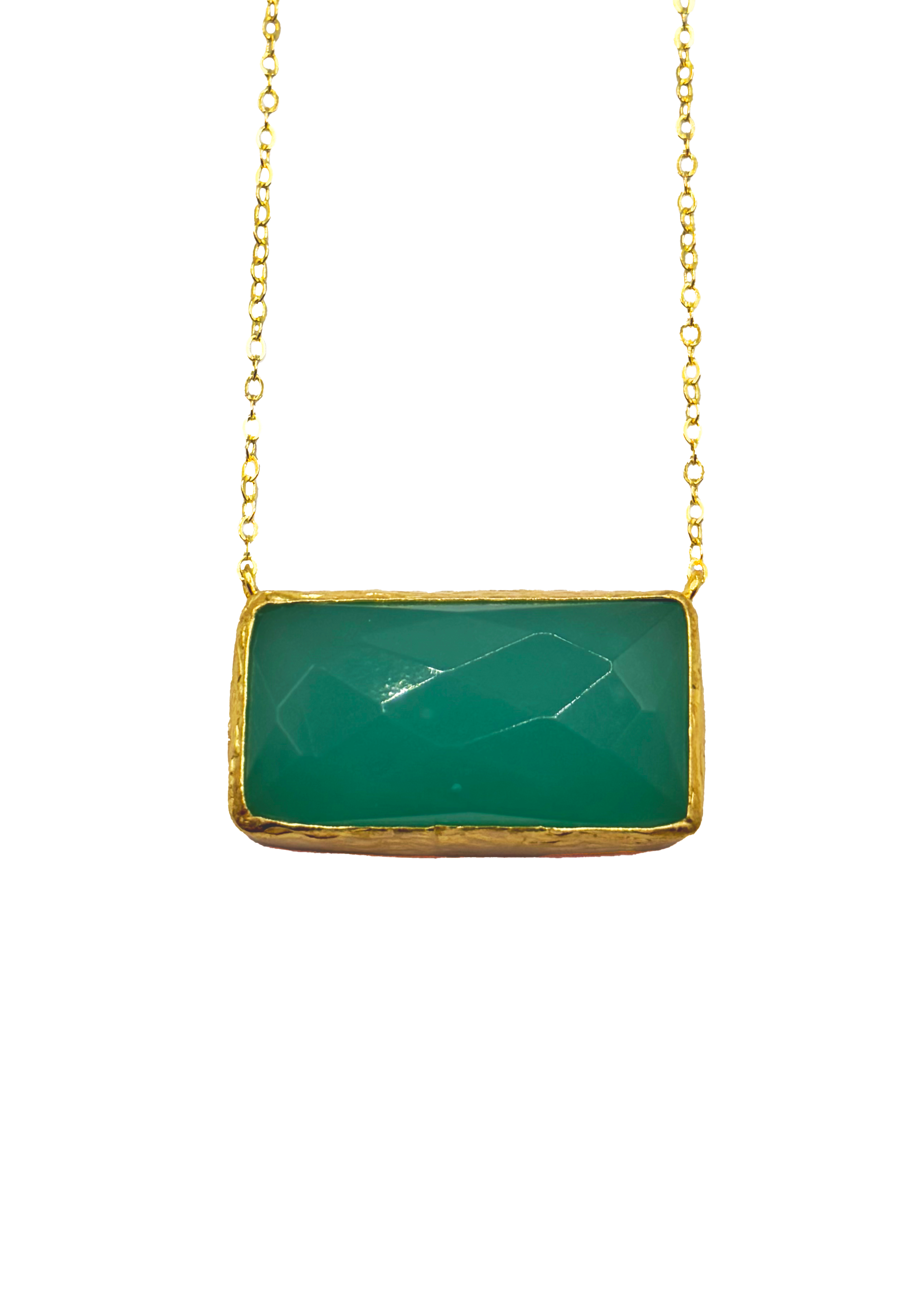 Large Rectangle Necklace